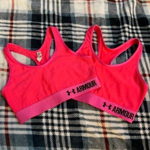 Pink Under Armor Sportsbra